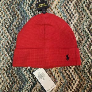 Polo Ralph Lauren Red Beanie